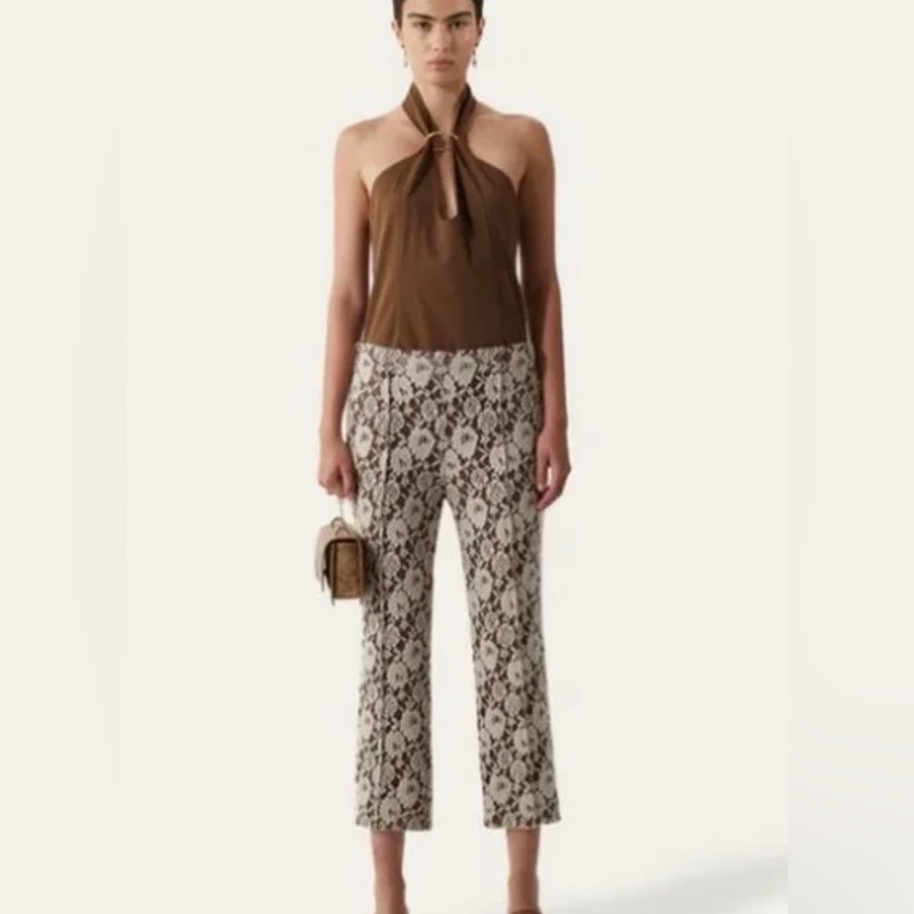 Rejina Pyo Floral Lace capri Pants